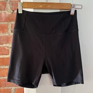 Girlfriend Collective FLOAT Ultralight Run Shorts Black High Rise S